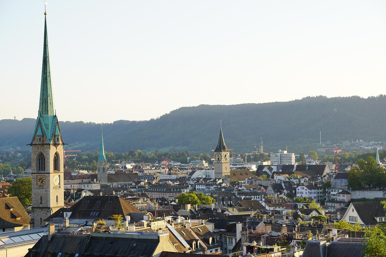 Ansicht von Zürich